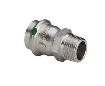 Viega Sanpress Inox přechod 15x1/2' vnější m.2311