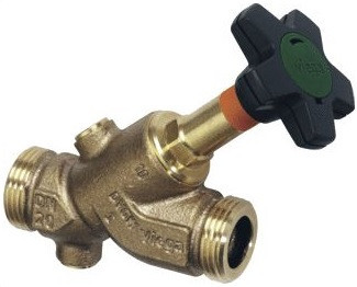 Viega Easytop KRV DN15 3/4' šikmý ventil se zpětnou kl. m.2238.3