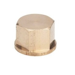 víčko Viega 1/2' červený bronz 3301