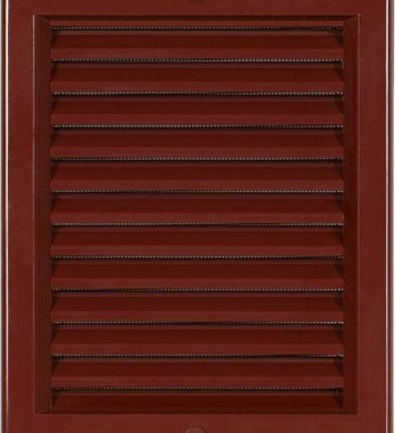 Větrací mřížka HACO 150x200mm se síťovinou hnědá