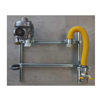 Vybavení plynoměrové skříně VS STL 300/100-250 U flexi včetně regulátoru,12m3/h