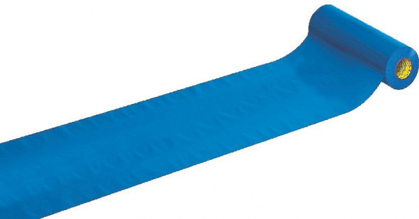 Výstražná fólie modrá, 220mmx250m (tl.0,08mm) železniční zabezpeční