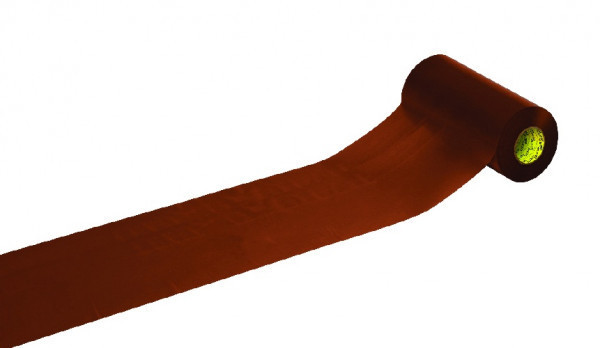 Výstražná fólie hnědá, 300mmx100m (tl.0,08mm) kanalizace