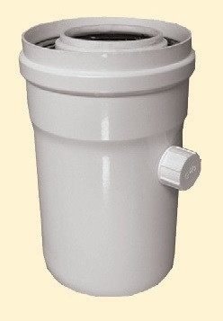 Zachytávač kondenzátu DN60/100, L-170mm, PPs/Al-kondenzační 417TN