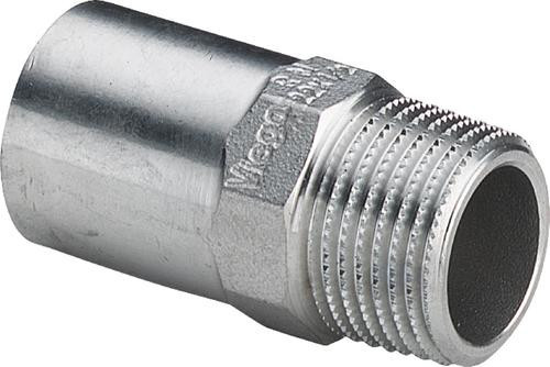 Viega Sanpress Inox přechod zásuvný 28x1' vnější m.2311.1