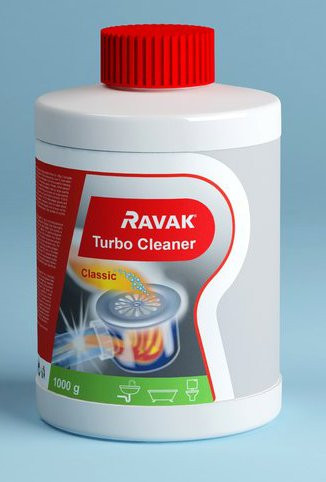 Ravak čist. prostředek CLEANER TURBO 1000g