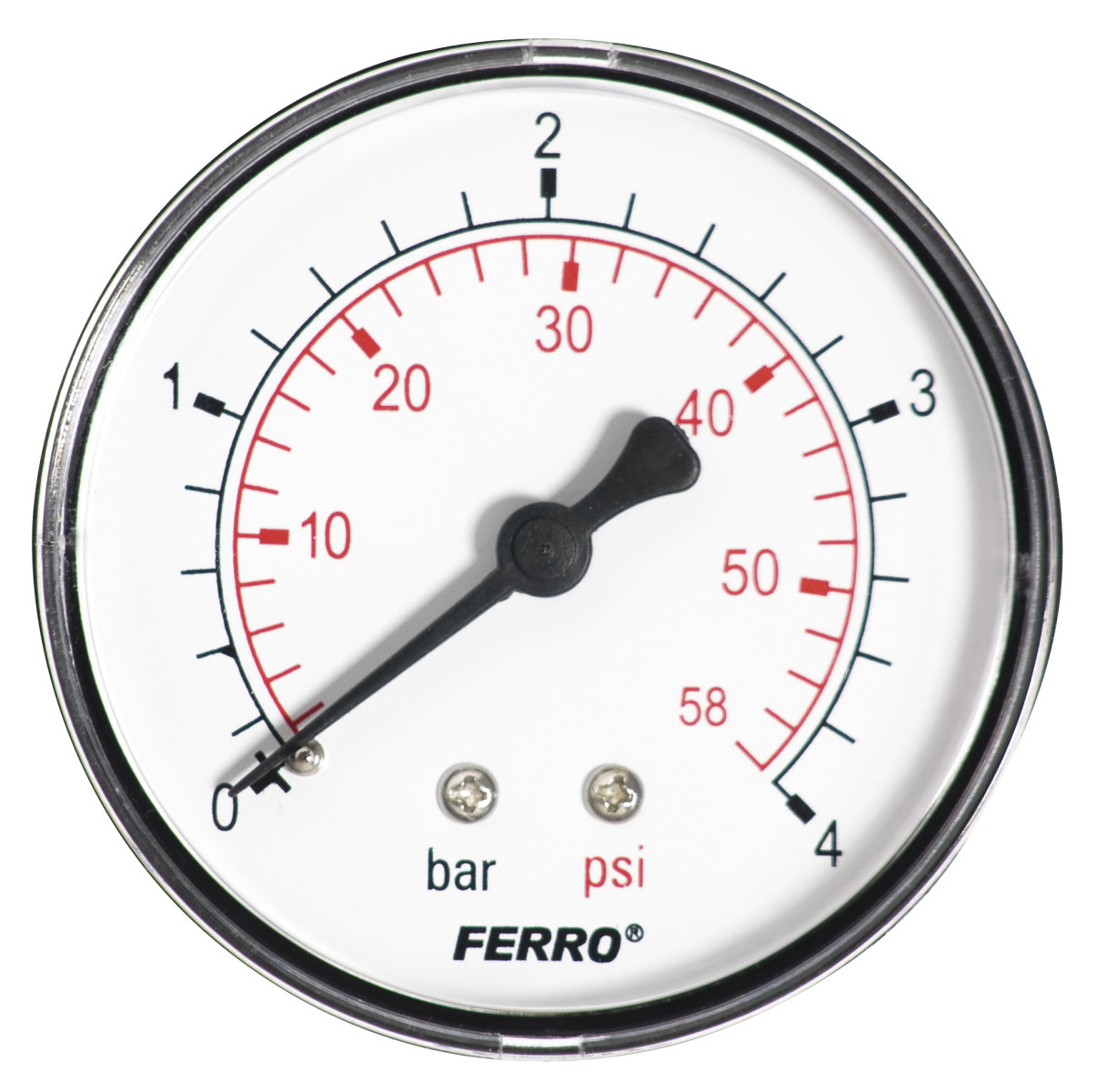 manometr G1/4'x0-4bar zadní pr.63mm