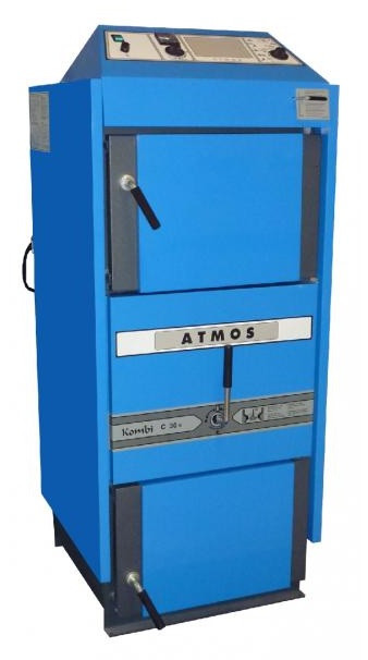 Atmos C 18 S 20kW na hnědé uhlí a dřevo, zplynovací